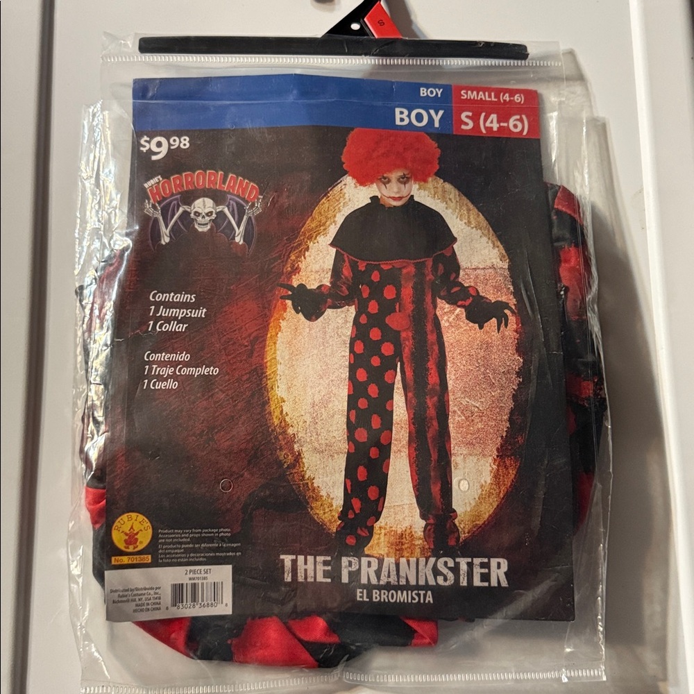 The Prankster Clown Costume for Boys